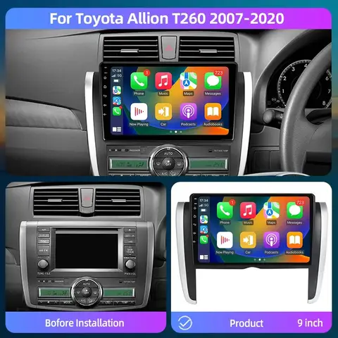 6 best sales toyota allion car stereo - №3
