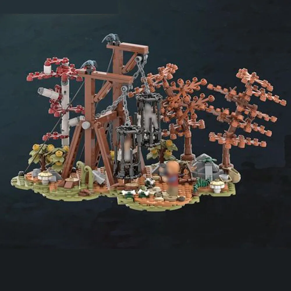 

MOC-157271 Перекрестная культовая сцена из набора игрушек для сборки фильмов 489 деталей