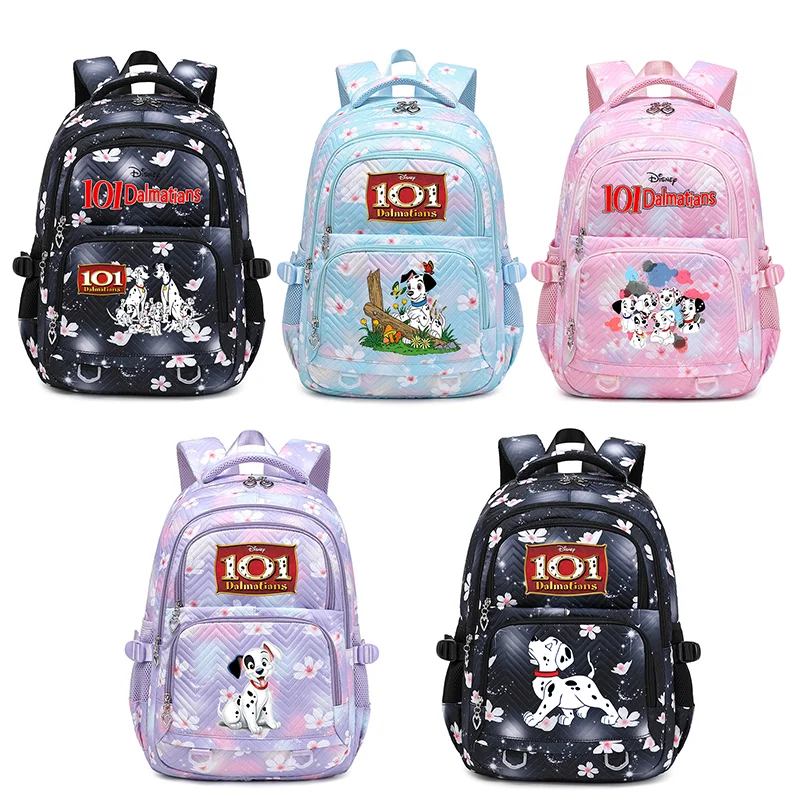 

Disney 101 Dalmatians Girl Children Backpack School Bag Back Pack For Kid Child Teenage Schoolbag Primary Kawaii Cute Waterproof