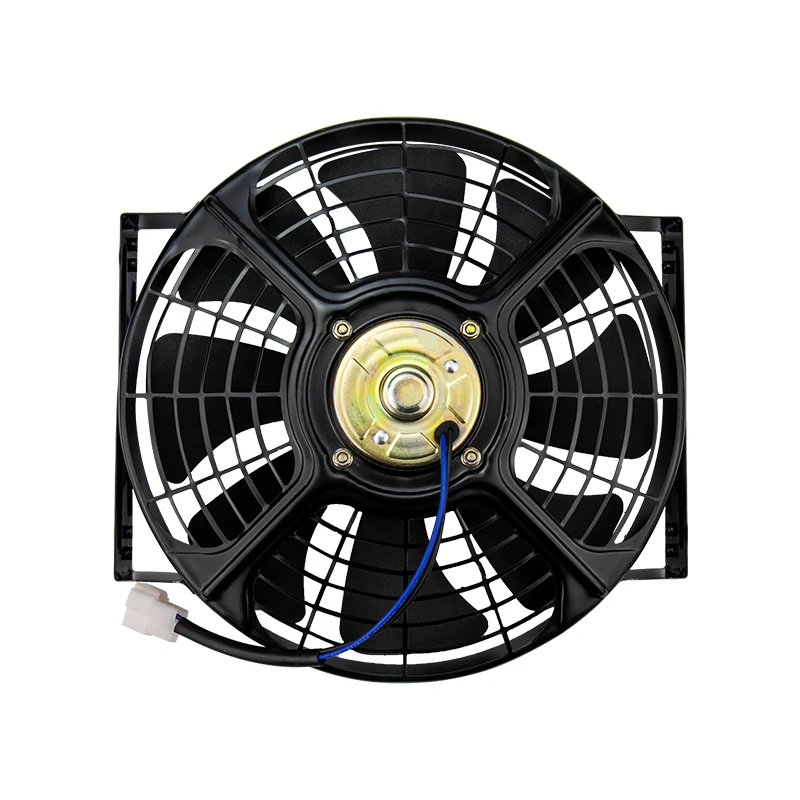 

Universal 10 inch Radiator Fan 12V 24V Slim Radiator Electric Cooling Fan A/C AC Auto Air Conditioning Truck Car Vehicle