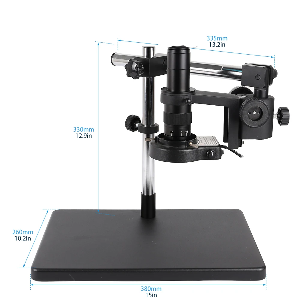 High End Series,180X Digital Microscope,1080P FULL HD, HDMI TYPE-C,USB, VGA Video Camera, Universal bracket, 360 degree rotation