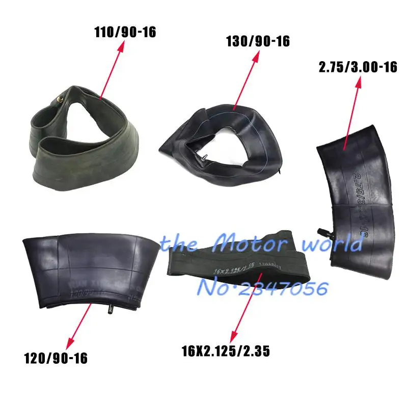 

Высококачественная внутренняя трубка для квадроцикла, 16-дюймовая внутренняя трубка, запасные части для внутренней трубки шины