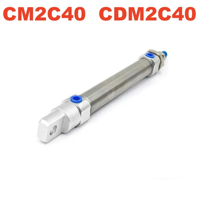 CM2C40 CDM2C40 Type Single Clevis Stainless Steel Magnetic Mini Pneumatic Double Acting Air Cylinder CM2C CDM2C CDM2C40-25Z