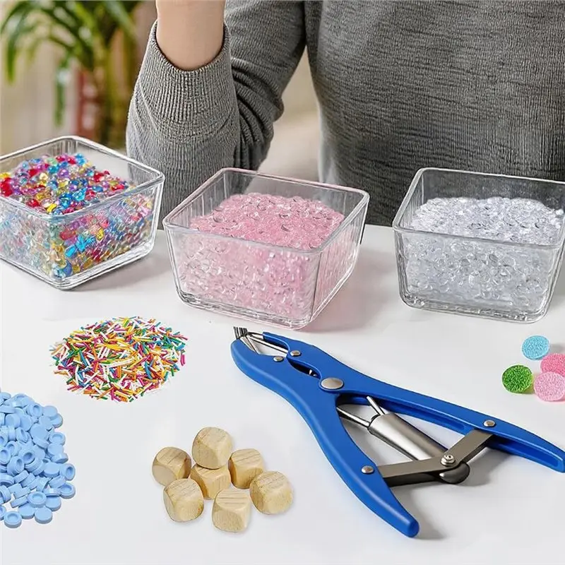 AAAN-DIY Stress Ball Making Kit: Includes 16 Blank Squeeze Balls, Filling Beads, And An Inflation Tool For Crafting