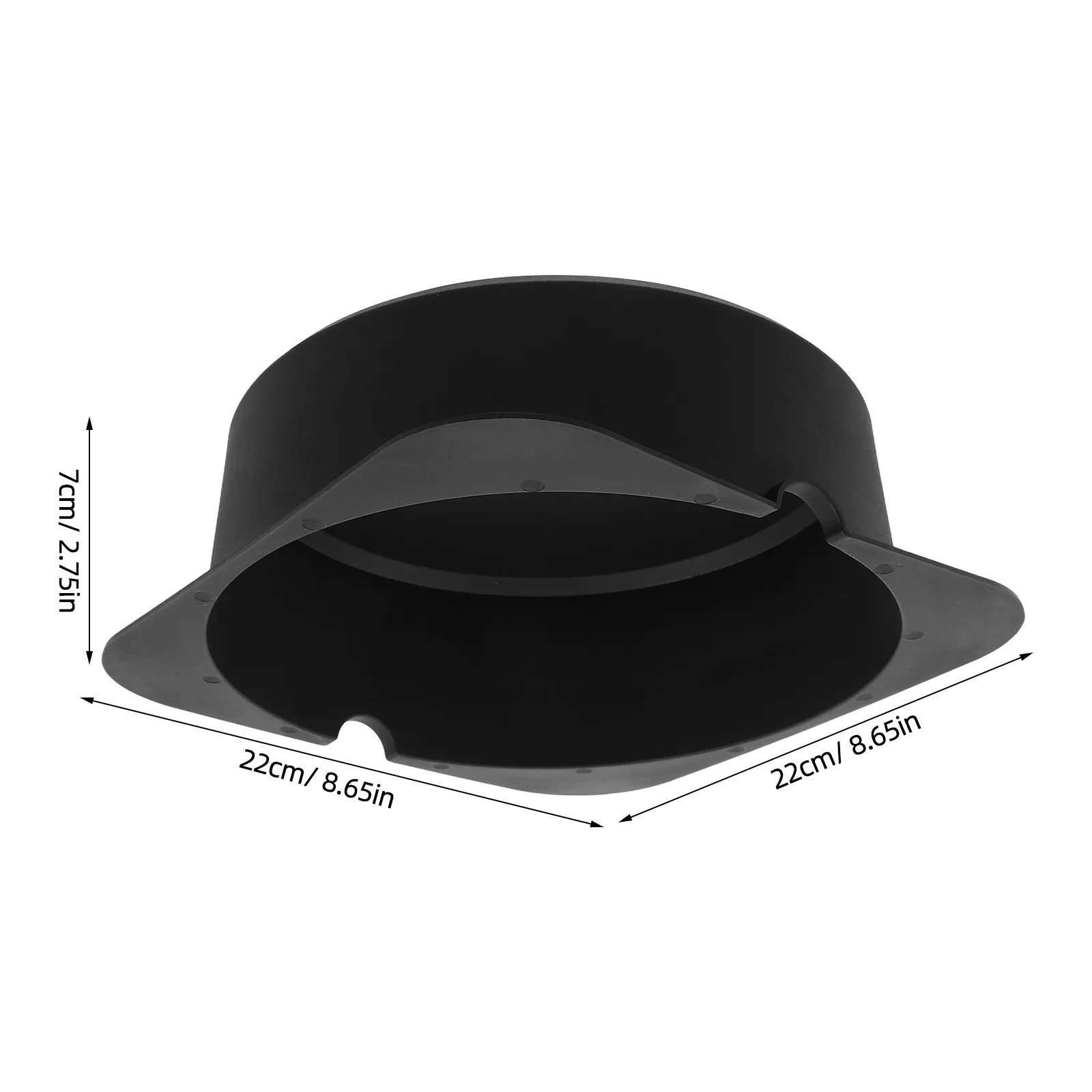 Fireproof Downlight Cover Attic Insulation Hood Vapor Barrier Draft Stop Shield Loft Ceilings Residential Homes Electricians