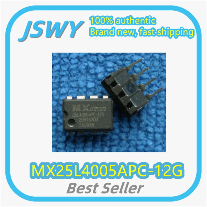 (10/50 pcs) MX25L4005APC-12G MX25L4005 DIP-8 Integrated Circuit IC In Stock Large Inventory Genuine Product