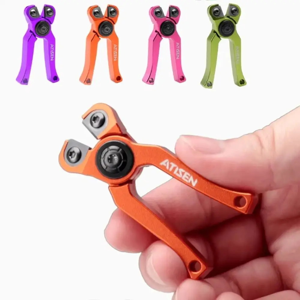 Tungsten Steel Head Fishing Line Cutter Built-in Spring with Hanging Hole Lure Shears Waterproof Lightweight Fishing Line Cut