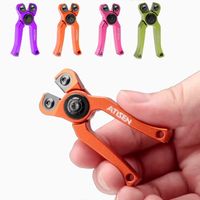 Tungsten Steel Head Fishing Line Cutter Built-in Spring with Hanging Hole Lure Shears Waterproof Lightweight Fishing Line Cut