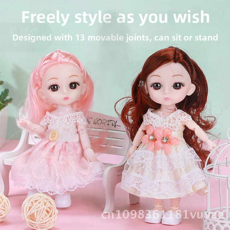 

17 см детский набор кукол Барби Innocence — художественная кукла принцессы для девочек, игрушка в подарок с виниловым полипропиленовым нейлоновым материалом для детей 4-6