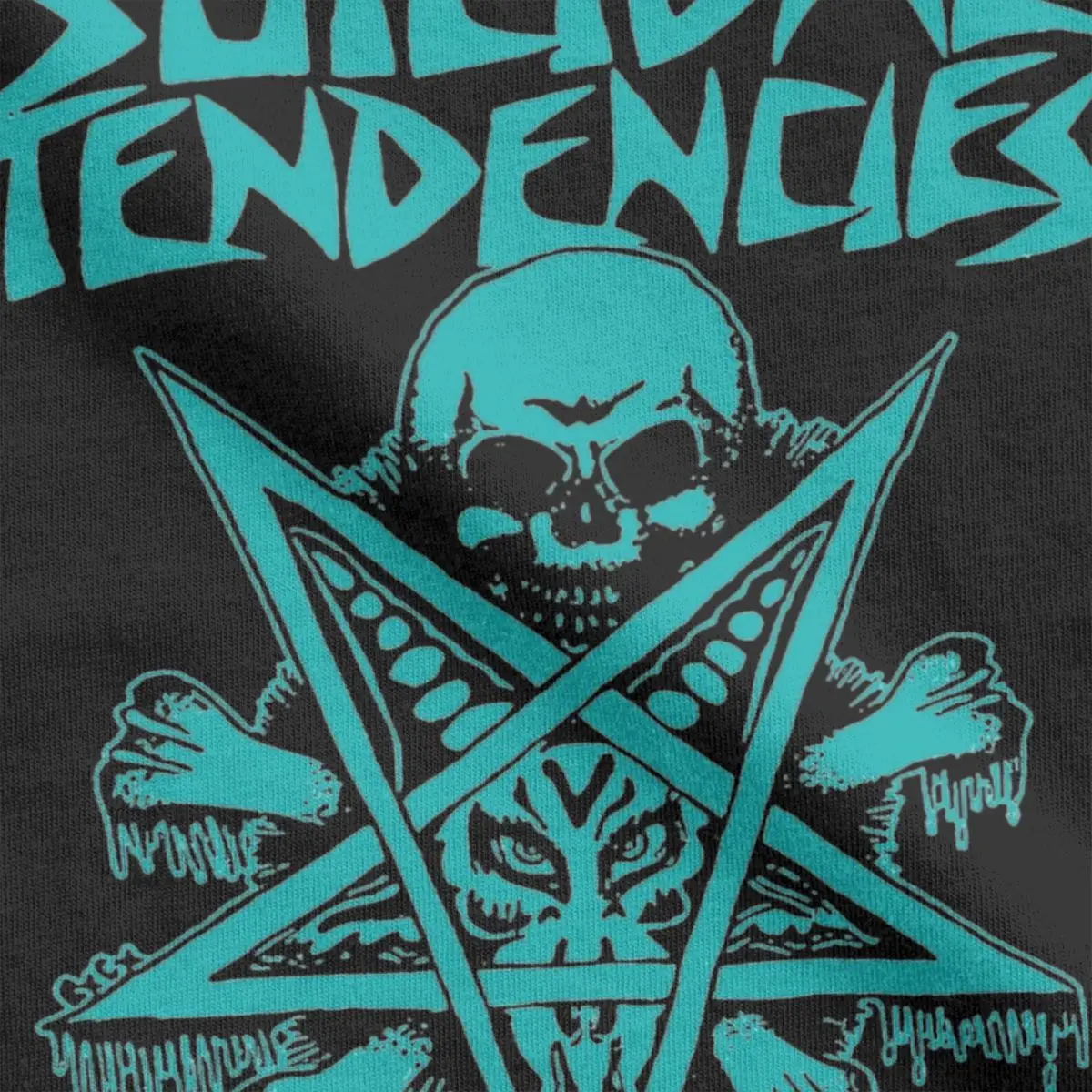 Suicidal Tendencies T-Shirts Men Novelty Cotton Tees Round Collar Short Sleeve T Shirts Gift Idea Clothing