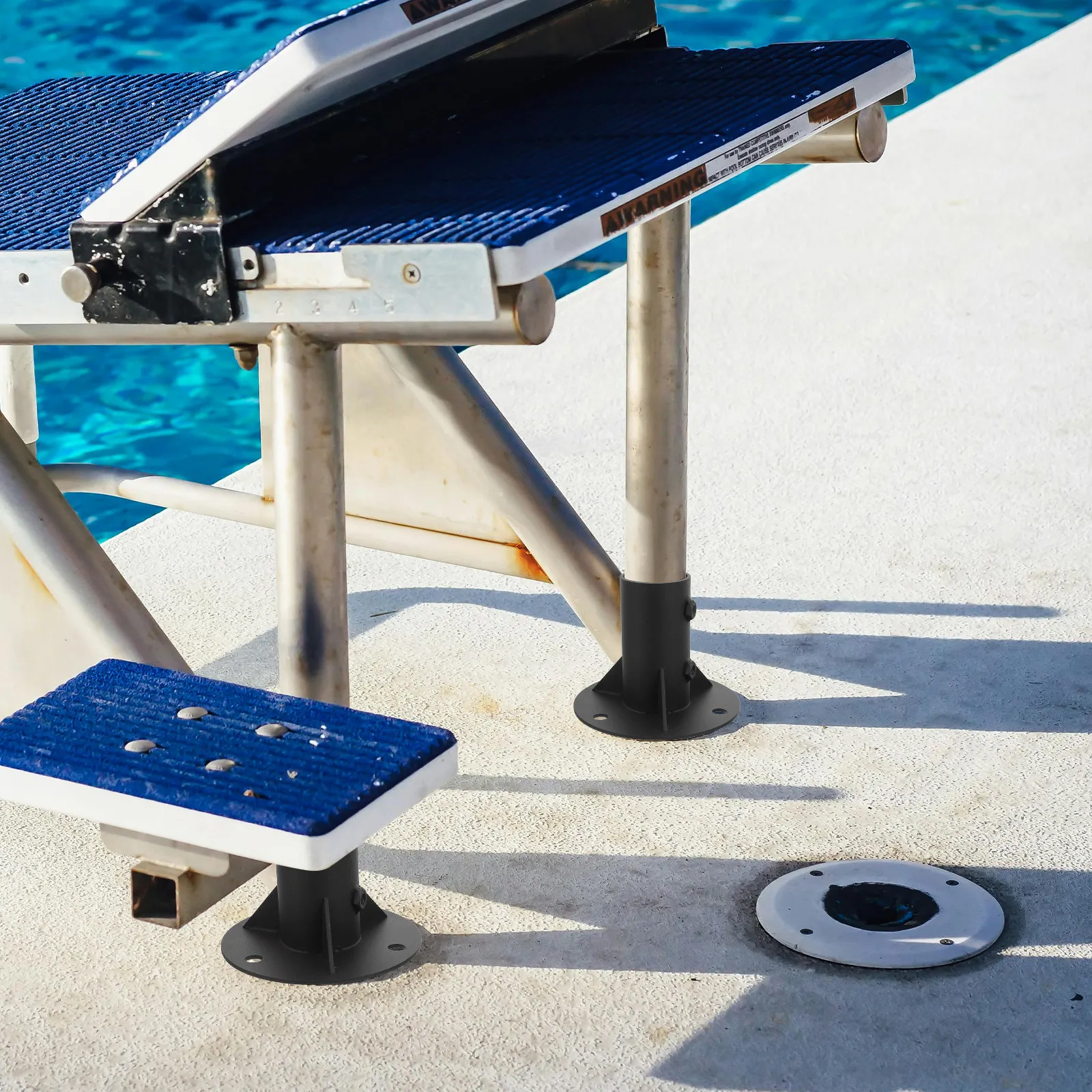 

Металлическая опорная база-фланец 52 мм, черная, усиленная, для крепления к полу, для забора, почтового ящика, перил, столбов, бетона, для установки на ограждениях