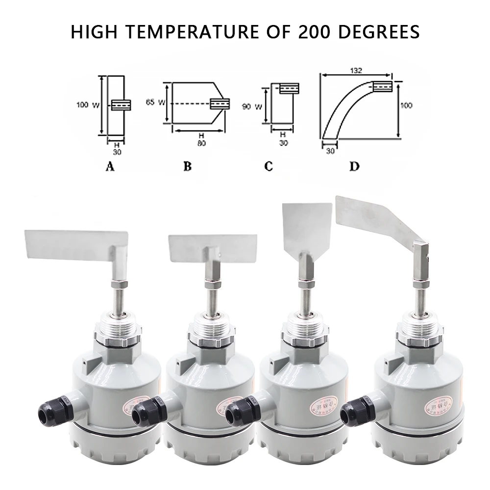 Resistance Rotary Level Switch/hopper Level Limit Control Alarm/small Rotary Resistance Switch High Temperature Resistant RS