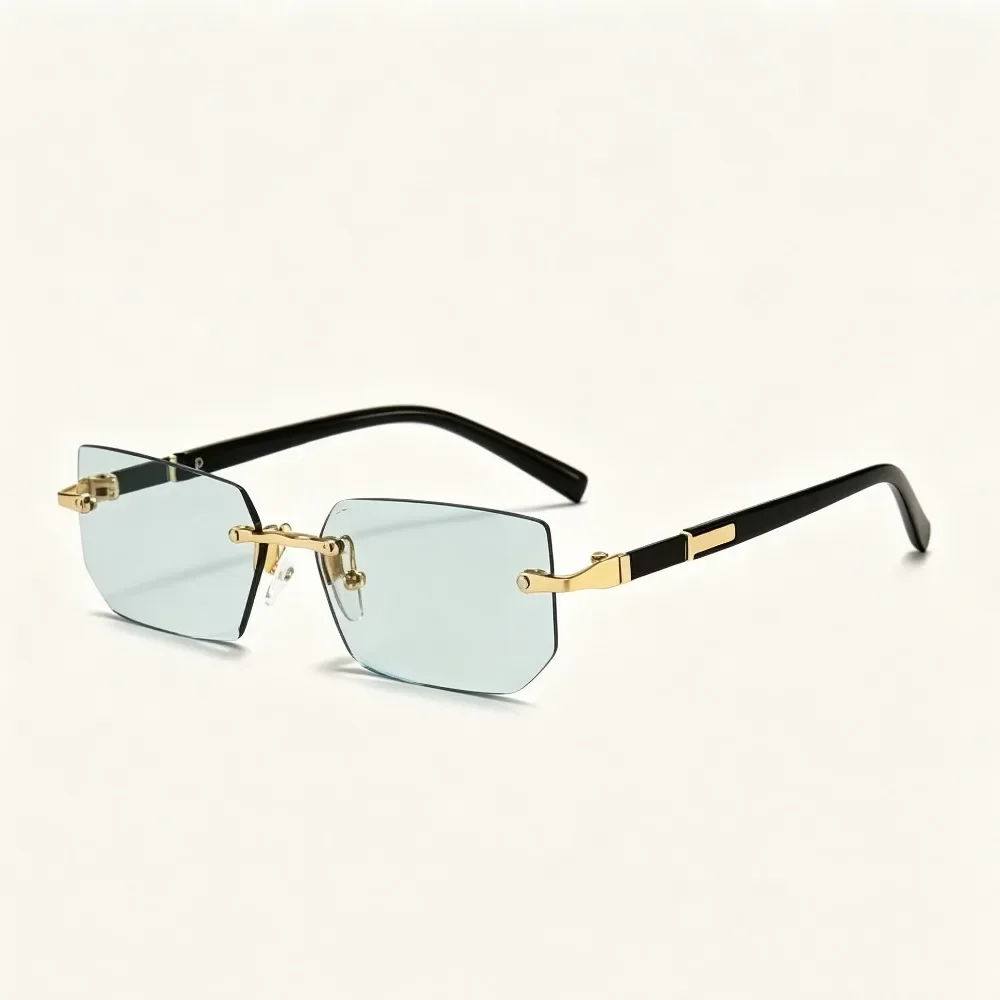 Rimless Gradient Sunglasses Set — product information 6