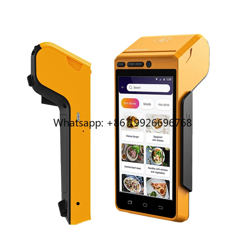 Innovative S600 POS Handheld Android 58mm Thermal Printer High-Resolution Display GPS/AGPS/GLONASS 2GB RAM NFC RFID 2D CPU WiFi