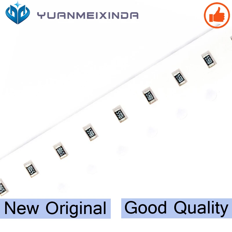 100 قطعة SMD المقاوم 1206 0R 1R 2R 2.2R 2.4R 2.7R 3R 3.3R 3.6R 3.9R 4.3R 4.7R 5.1R 5.6R 6.8R في المخزون