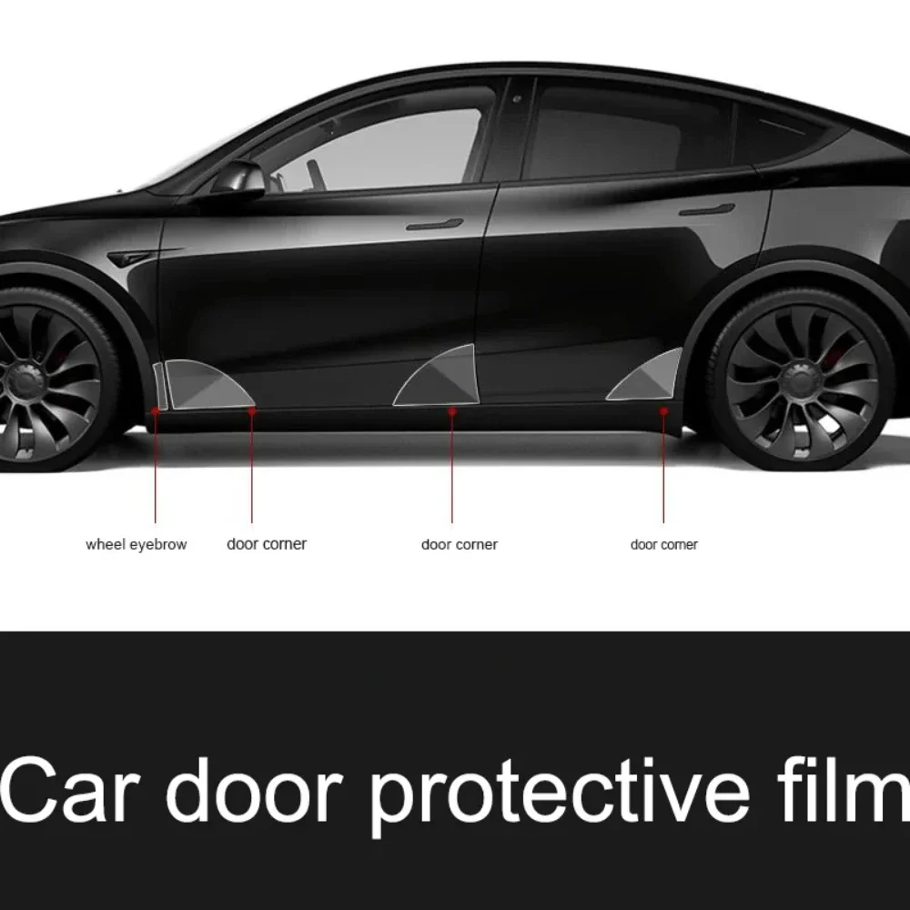 

Paint Protection Film Door 2 Side Invisible Wear-resistant TPU Fender Door Stickers Cover Scratches For Tesla Model 3/y Film