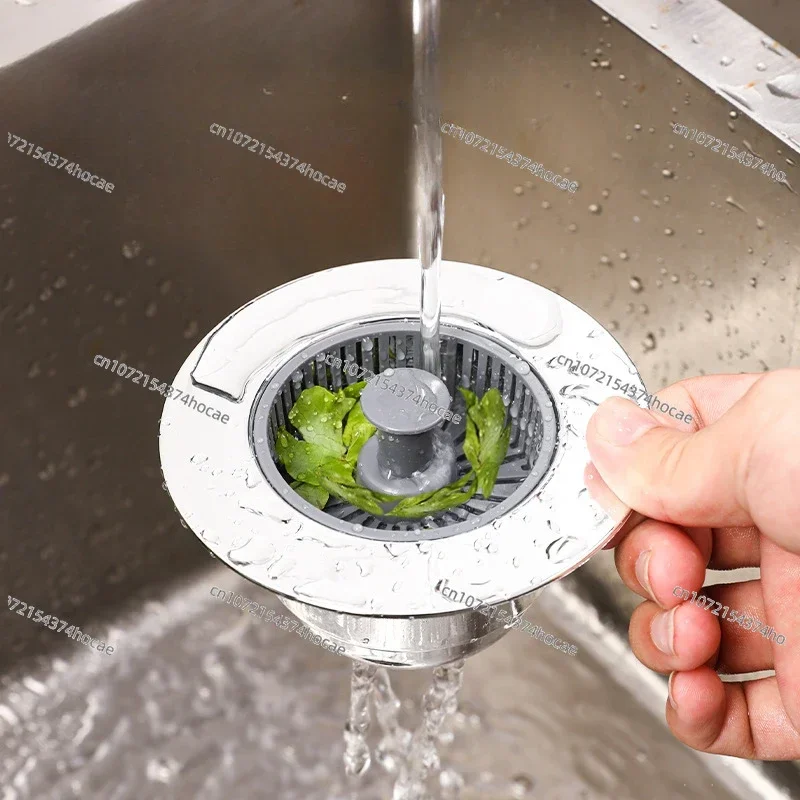 キッチン洗面台漏れ防止プラグ、シンク下水道消臭バウンスコアフィルター詰まり防止カバー漏れ防止プラグ