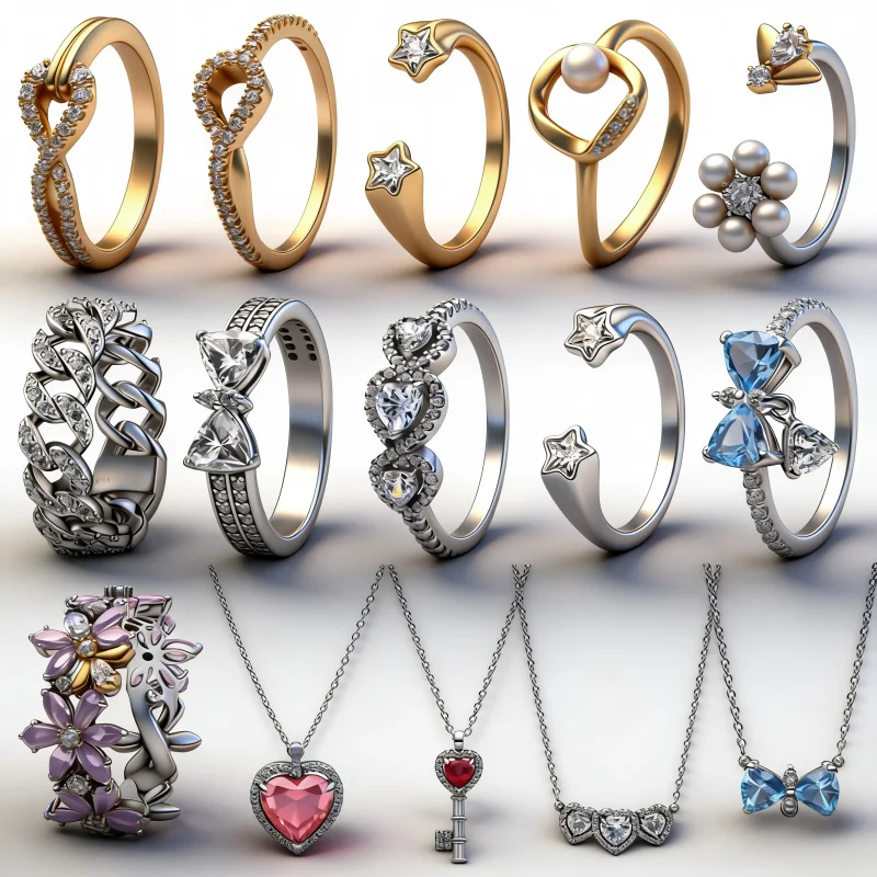 

Роскошное оригинальное кольцо из стерлингового серебра 925 пробы в форме сердца с бантом и цветком, подходит для женщин, высококачественные ювелирные изделия, подарки на День святого Валентина, для вечеринок.