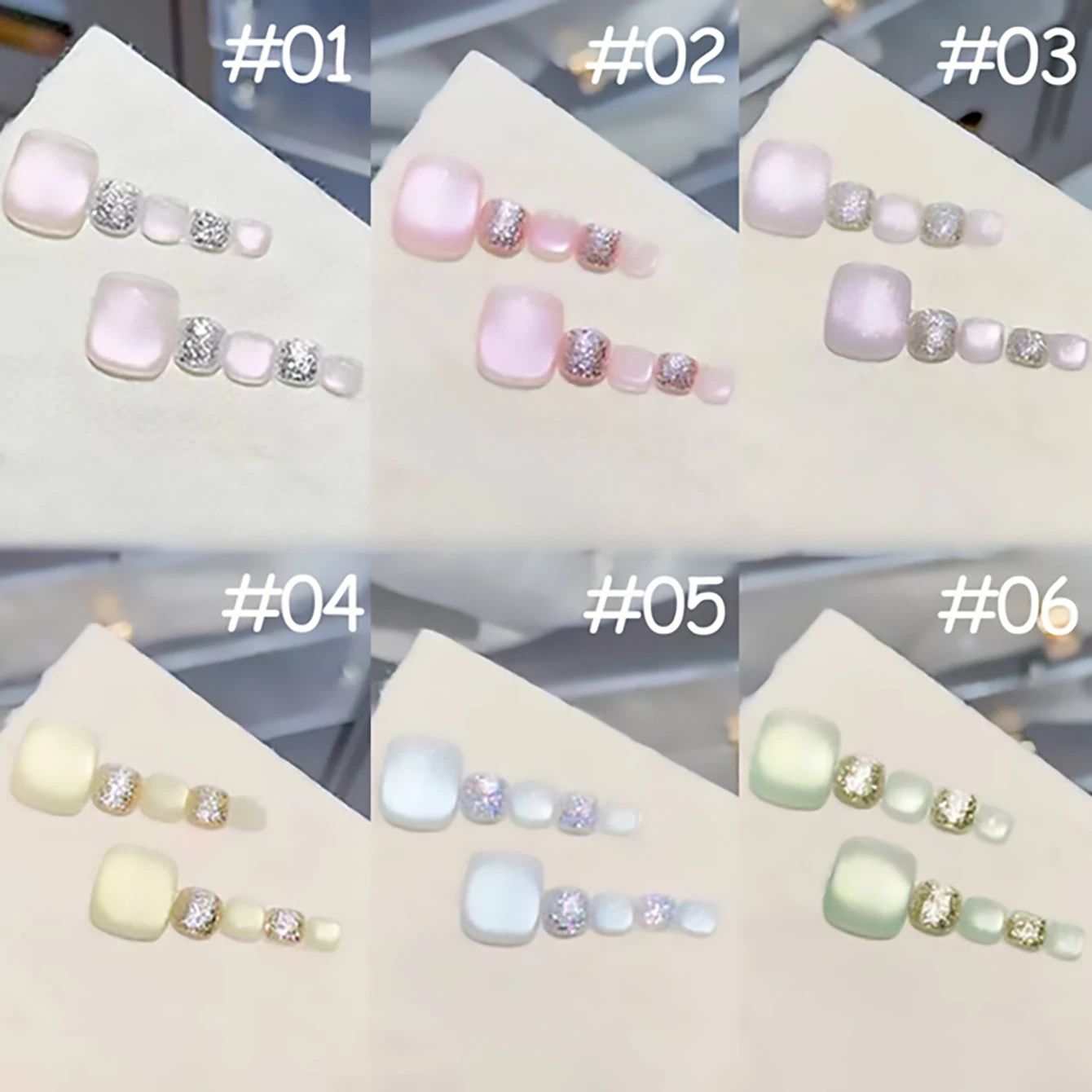 SHAKA 1pcs Summer Selection Spring Feast Glass Bead Cat Eye Gel Nail Polish High-Grade Moisturizing Simple Whitening Nail Art