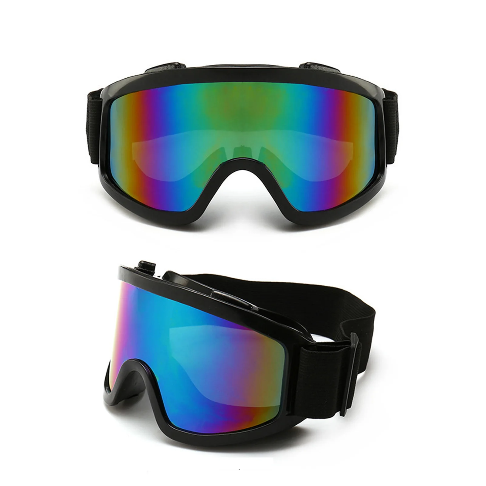 

Взрослые уличные мотоциклетные очки для зимнего катания на лыжах, велоспорта, спорта, гонок на велосипеде, ветрозащитные очки для защиты очков для мотокросса