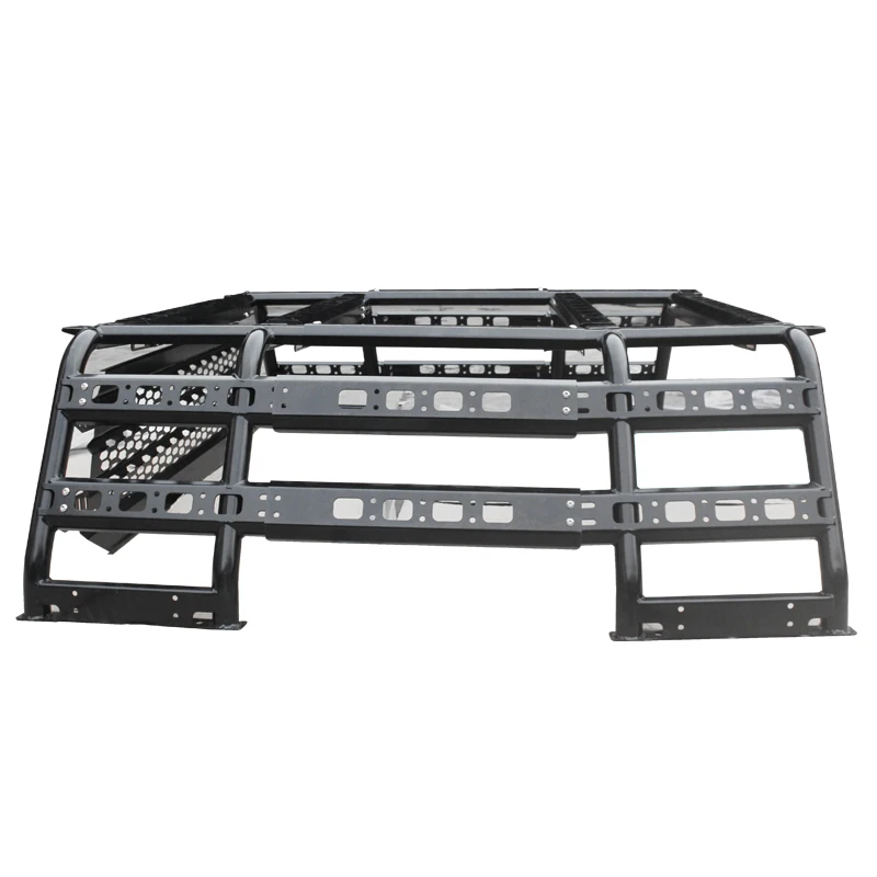 Universal Truck Bed Rack Bar Anti-Roll Bar with Light for Navara NP300 L200 Hilux 4x4 Pickup Truck Bed Bar 6
