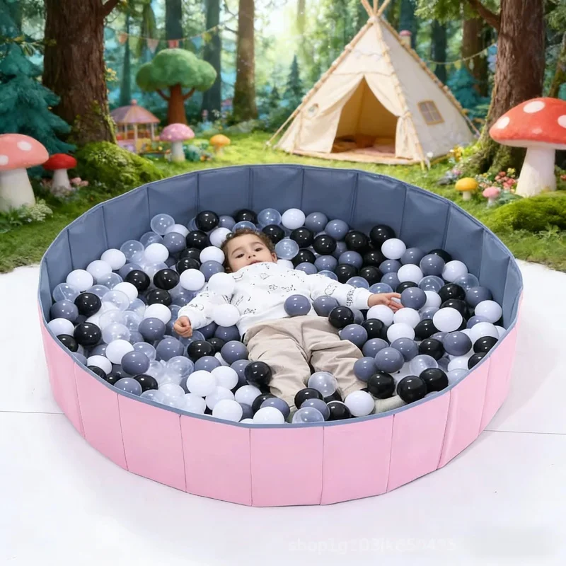 

Складной сухой бассейн для шариков, игровой манеж, бассейн с шариками, игрушки для детей, подарок на день рождения, Рождество, для игр в помещении