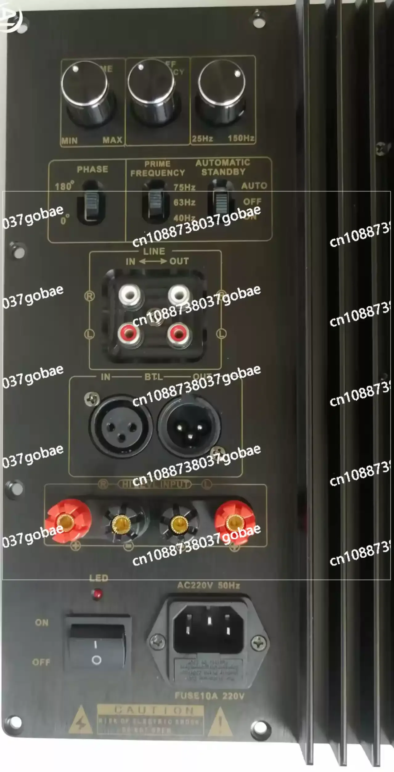 Super power 300W-600Wactive subwoofer amplifier board ,subwoofer power amplifier