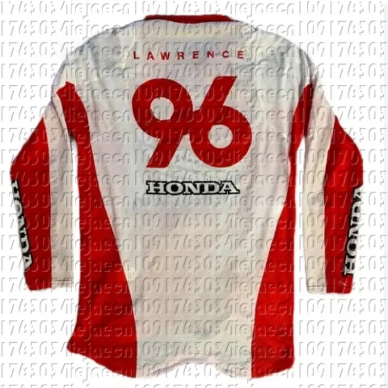 

Летняя мото-велосипедная форма для мужчин и женщин, любители гонок на мотоциклах # 96. Дышащий трикотаж для мотокросса с длинными рукавами.