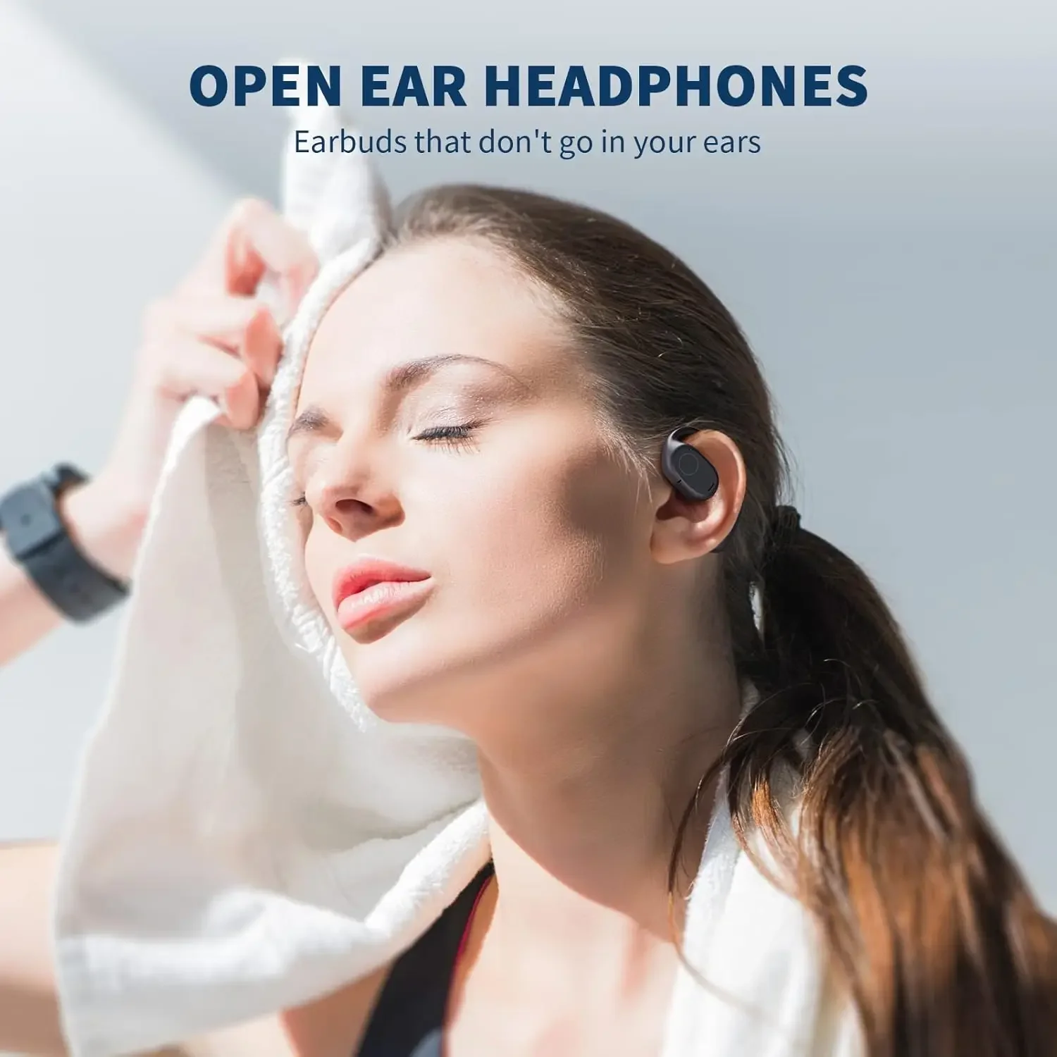 Wireless Earphone with Digital Display for Sports Travel BT 6.0 3