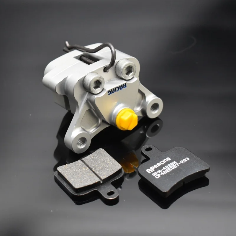 CNC تزوير AP سباق الدراجات النارية العالمية الكهربائية سباق الفرامل الفرجار 64 مللي متر تركيب نقطة قفل #2