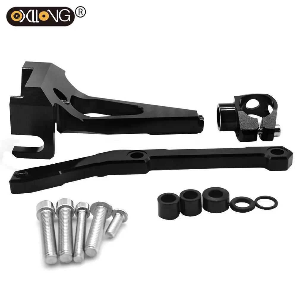 Motorcycle Steering Stabilize Damper Bracket Mounting kit Anti-vibration support for MT09 MT-09 MT 09 FZ09 FZ 09 FZ-09 2013-2017