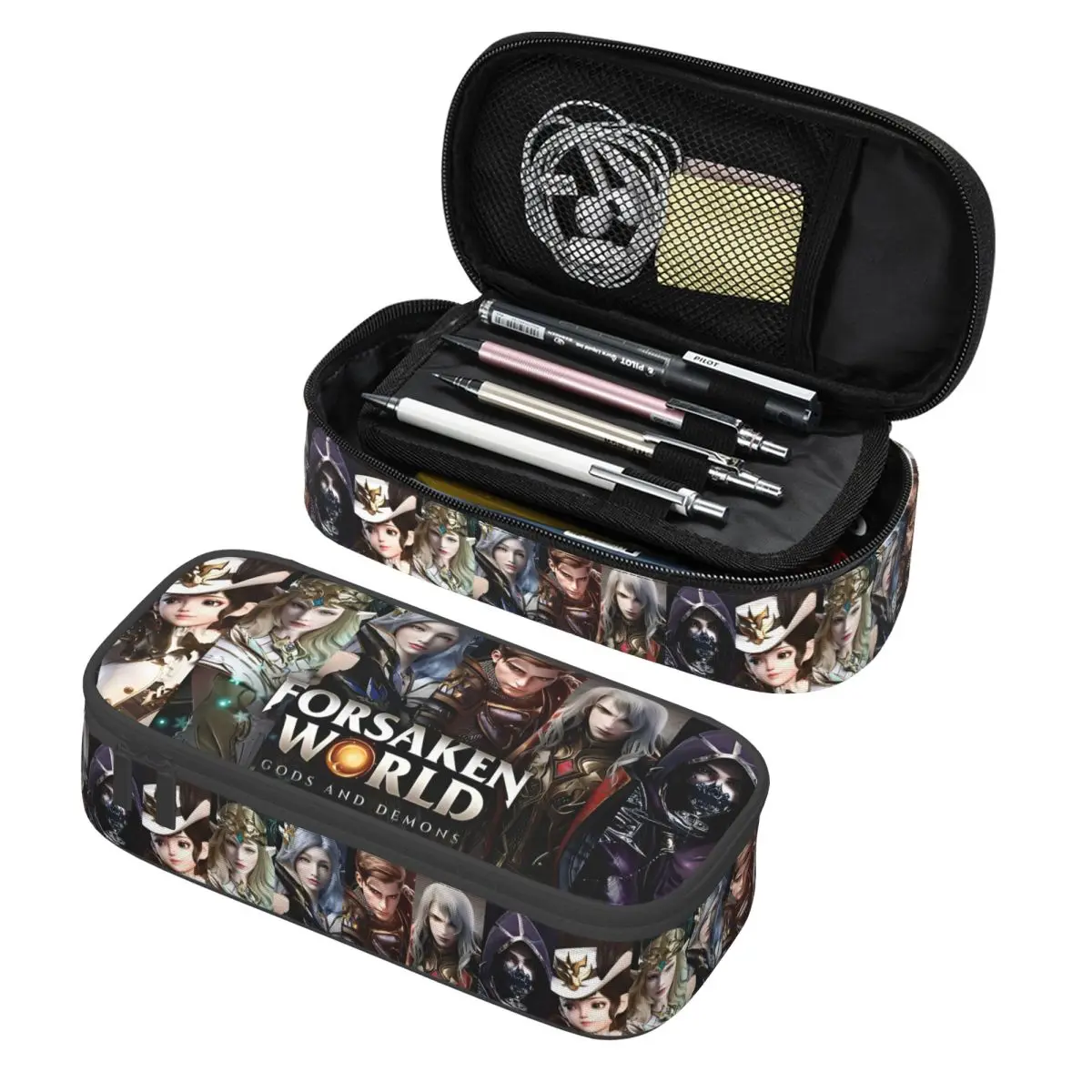 

Forsakens World Video Game Pencil Cases Cute Pen Holder Bag Student Big Capacity School Supplies Gifts Pencilcases