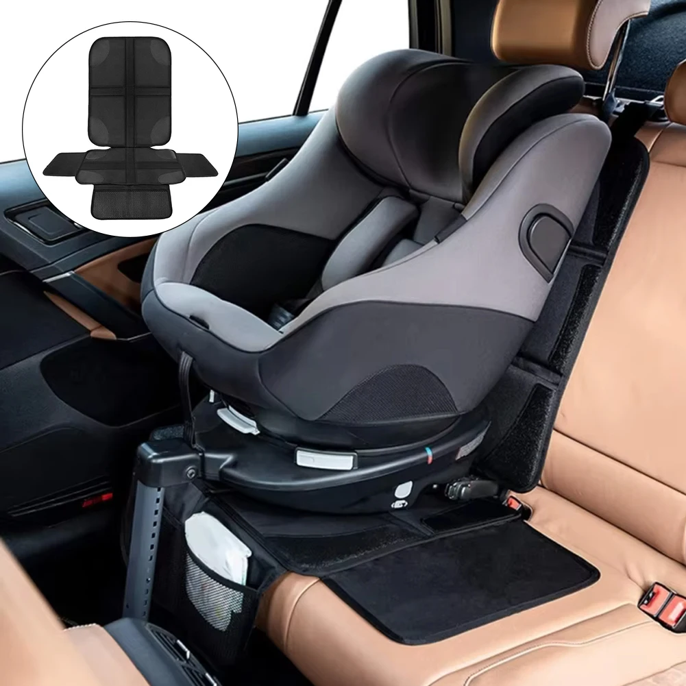 

Universal Child Safety Seat Anti-Slip Anti-Scratch Mat Pads Waterproof Car Seat Protective Cover for-Baby Kid Protection