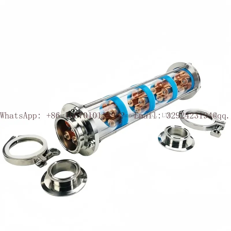 Factory Direct Distiller Miniature Reflux Column Production of Equipment Tower view 6