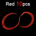 10 piezas S Rojo