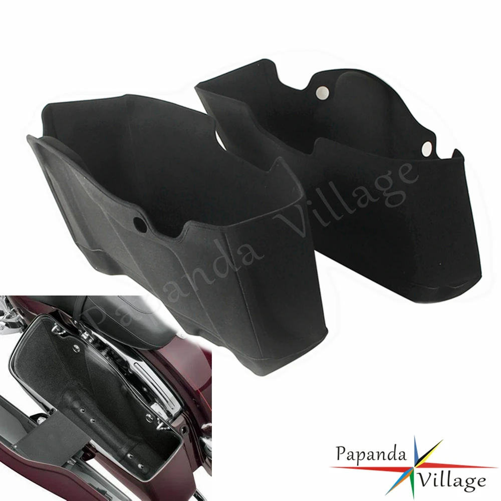 Tas Sadel Touring Lapisan Sadel Sepeda Motor Bagian Dalam untuk Harley Road Glide CVO ST FLTRXSTSE FLTRX Street Glide FLHX FLHXI 2024-Nanti