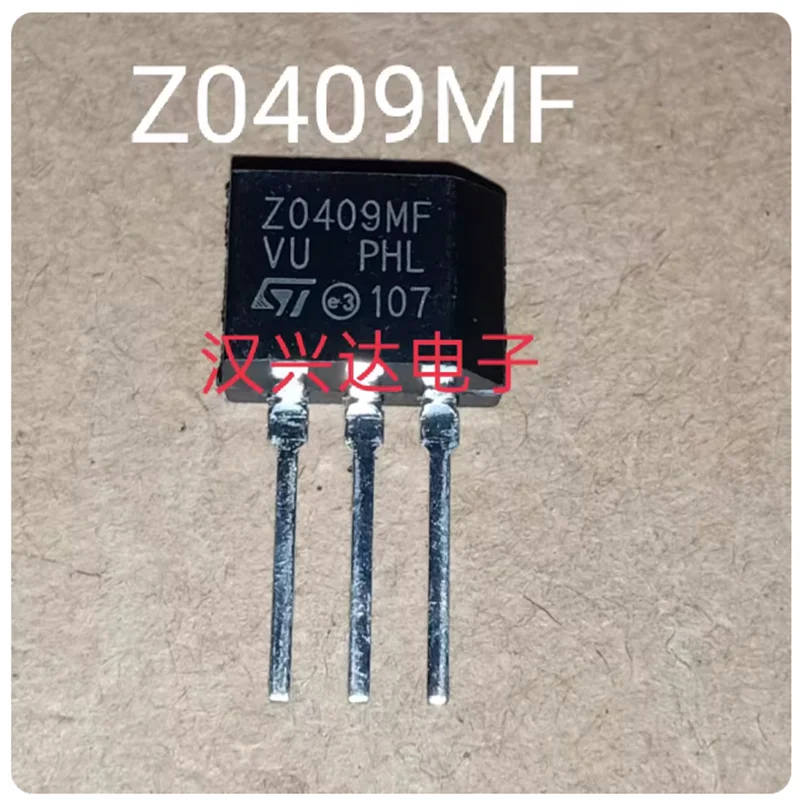 Brand new stock Z0409MF Z0410NF 600V 4A bidirectional thyristor transistor, one piece, starting from now