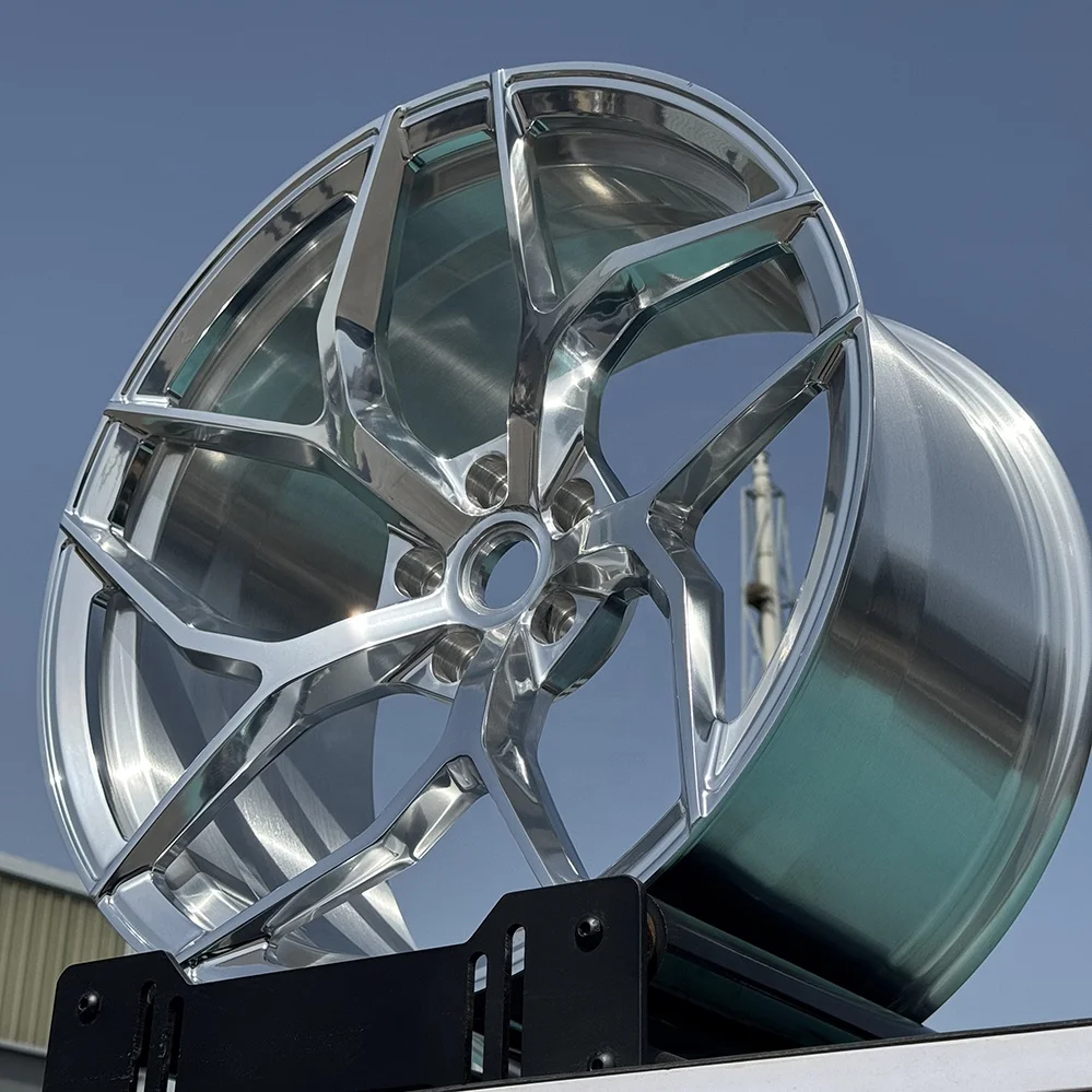 19 20 21 22 بوصة عجلات أحادية الكتلة 5x112 عجلات سيارات سباق مزورة مخصصة مصقولة سبيكة عجلات السيارة لسيارات BMW G20