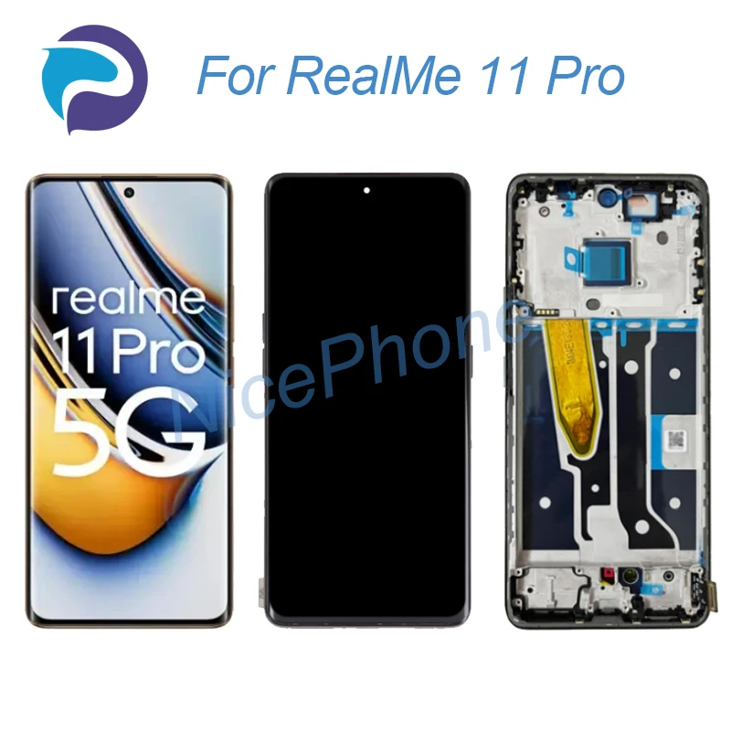 

For RealMe 11 Pro LCD Screen + Touch Digitizer Display 2412*1080 RMX3771 For RealMe 11 Pro LCD screen Display