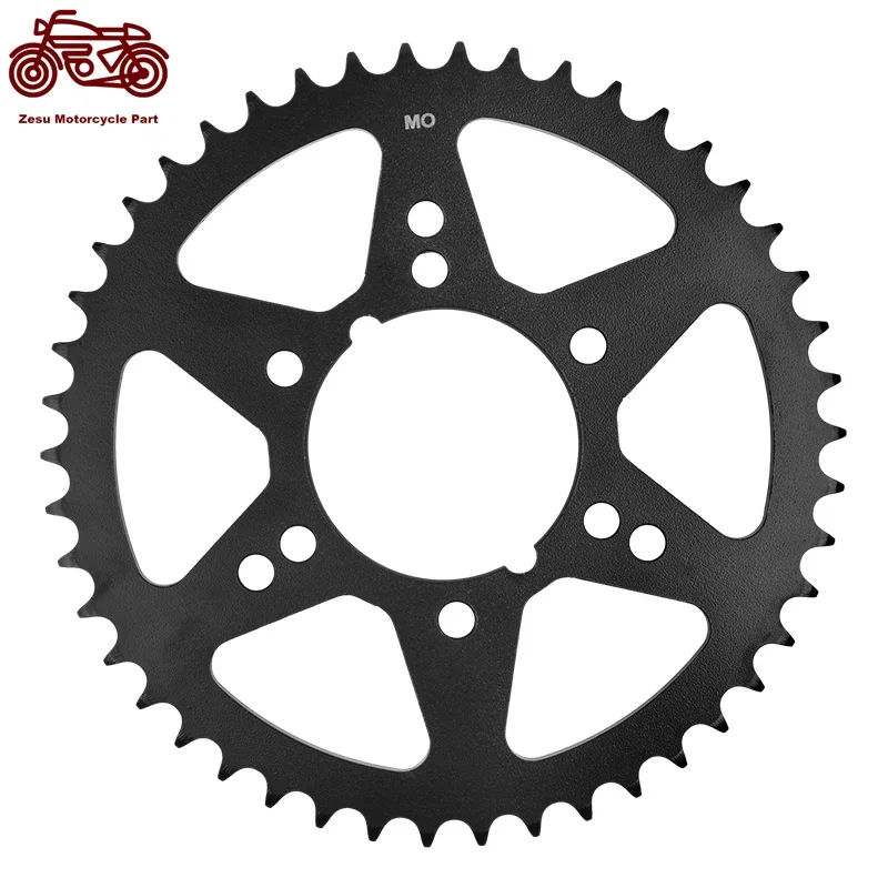 

520-46T 520 46 Tooth Motorcycle Rear Sprocket 20CrMnTi For Kawasaki EX650 Ninja 650 KRT 2020 EX650 Ninja 650 KRT ABS 2017-2020