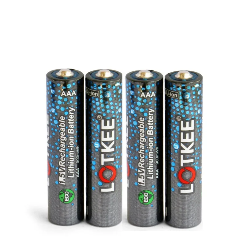 1.5V aaa Lithium Battery Rechargeable Battery + Charger Micro 5V Fast Charger for aa and aaa rechargeable batteries