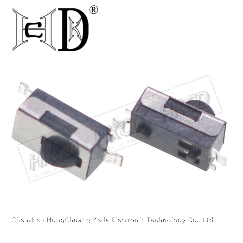 10PCS KFC-V115D Limit Switch Dual Pin Round Head Surface Mount Reset micro Motion Detection with Column Detection Switch