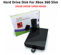 120GB/250GB/250GB/500GB Hard Drive Disk For Xbox 360 Slim/Xbox 360E Game Console Internal HDD Harddisk For Microsoft XBOX360Slim