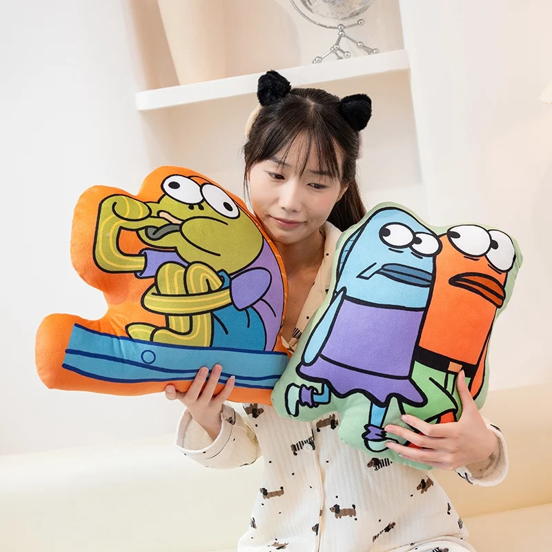 Simpatico cuscino in peluche SpongeBob SquarePants Cartoon Cuscini morbidi per divani Cuscini decorativi Federa per la decorazione della casa