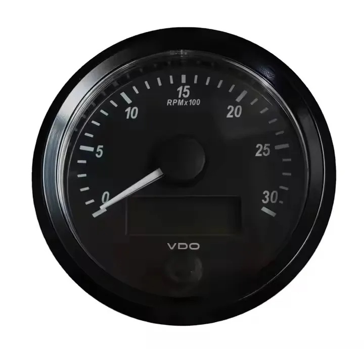 Genuine Quality VDO Accessories Gauge 333035010X Tachometer (VDO gauge 333-035-010 new version) engine RPM meter For Bus Coach