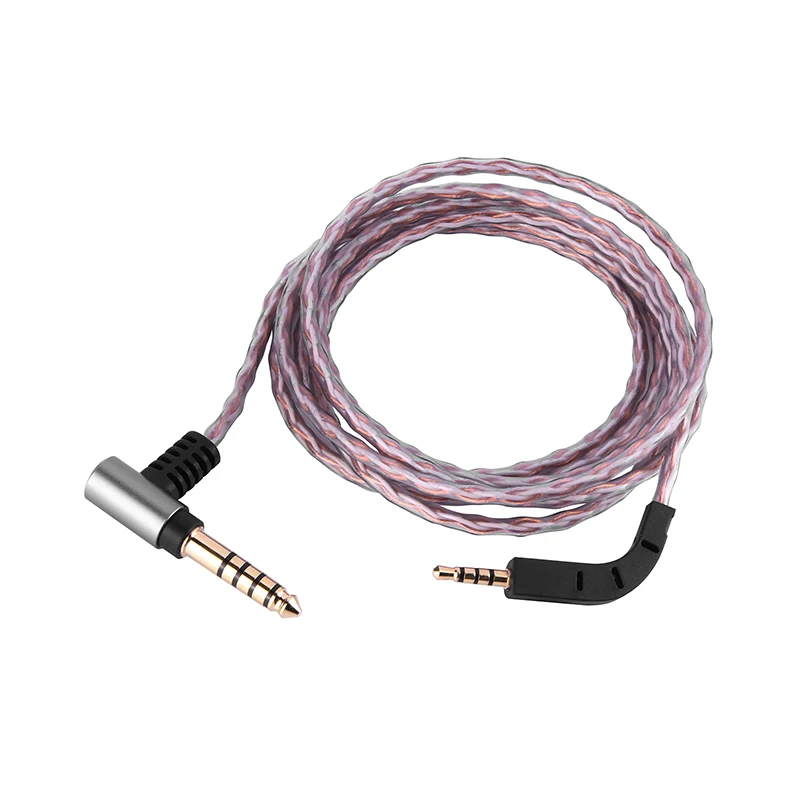 Replaceable 2.5mm 4.4mm Balanced For B&W P7 Earphon Single Crystal Copper Upgrade Cable