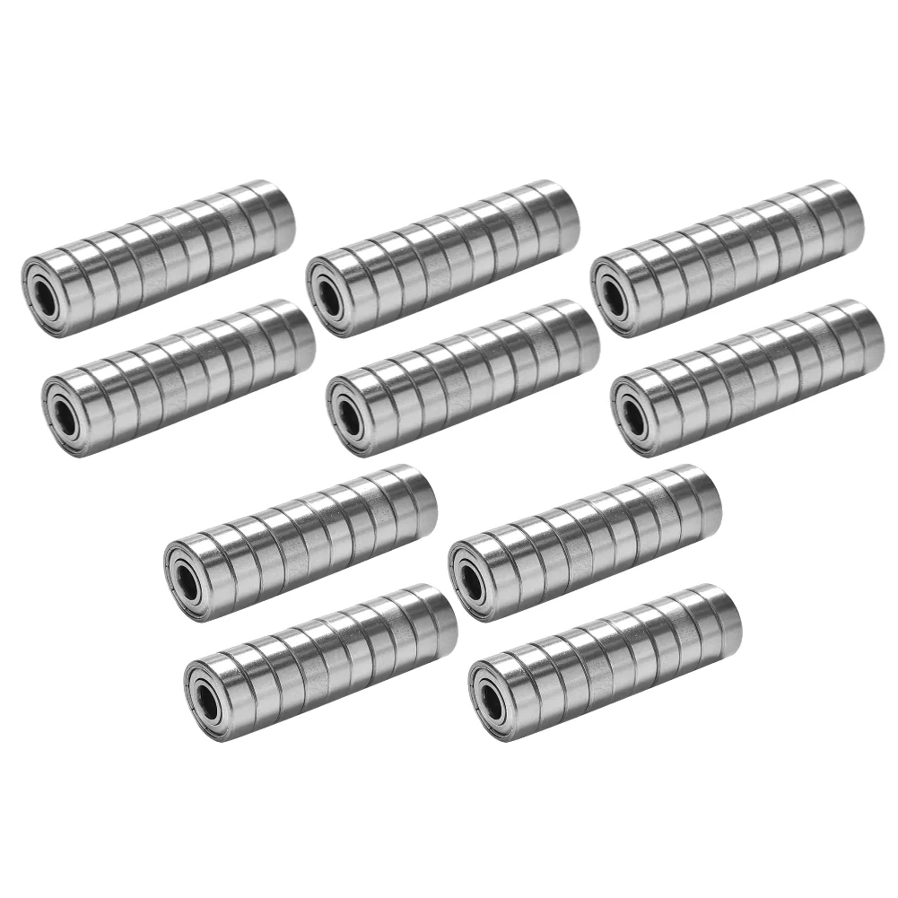 20-100 Stuks Kogellagers 608zz ABEC-7 Diepe Groef Miniatuur Lagers Voor Skateboard Scooter Hoge Carbon Staal Enkele Rij Lagers