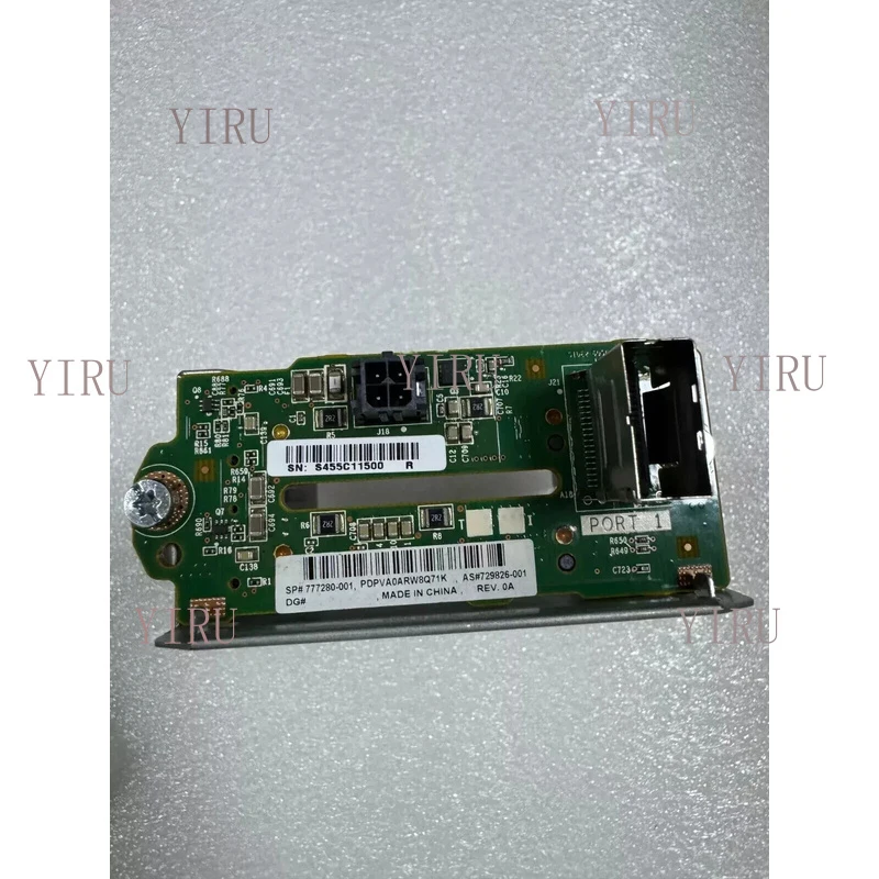 L+  For HP DL380 G9 2xSFF HDD Backplane w/Cables w/Cage 747599-001 777840-001 777280-001