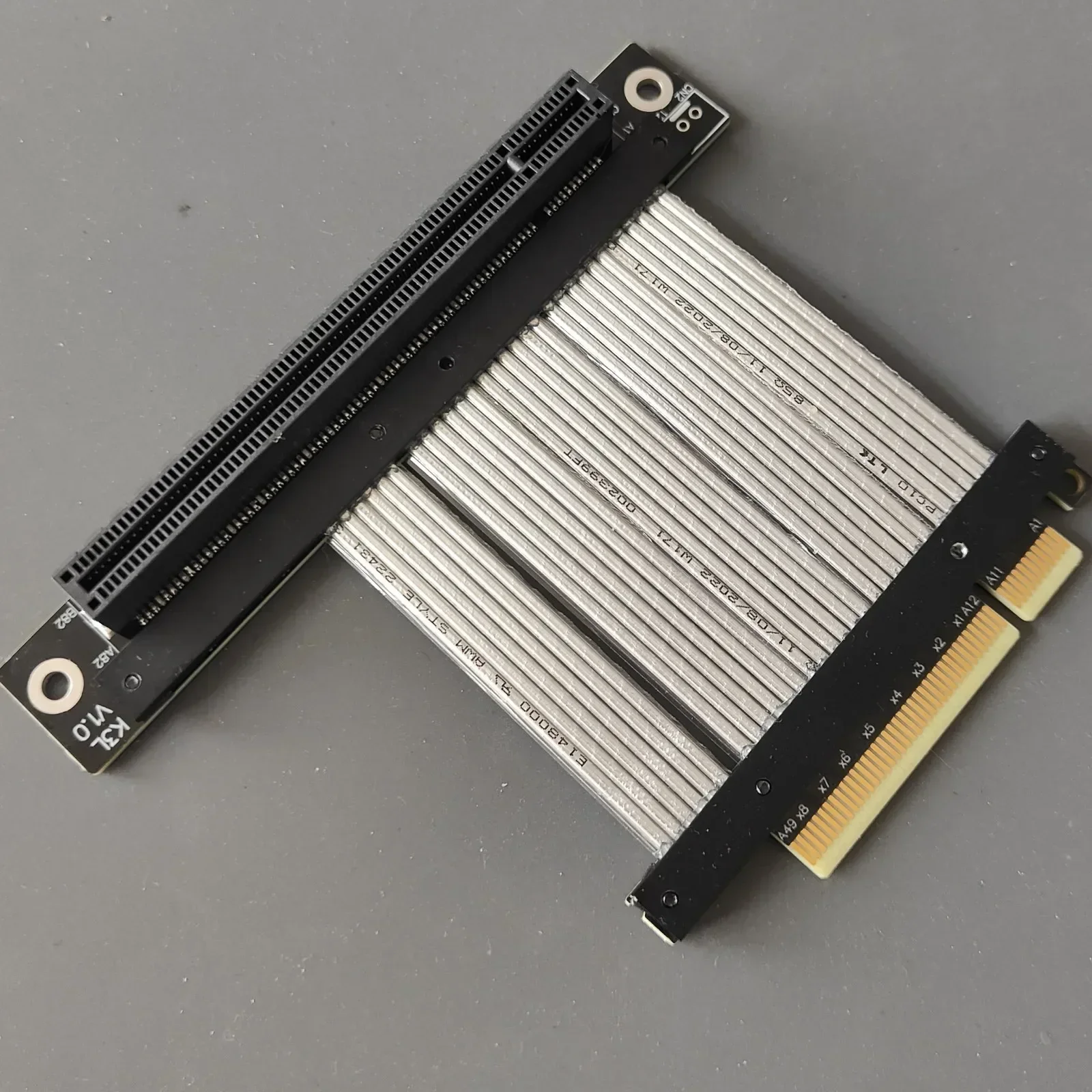 Riser PCI Express PCI E 4.0 Riser AMD NVIDIA Card Gen4 8x Ke 16x Slot Riser Adaptor Kabel Ekstensi PCIe x8 x16 1U 2U GPU Mining