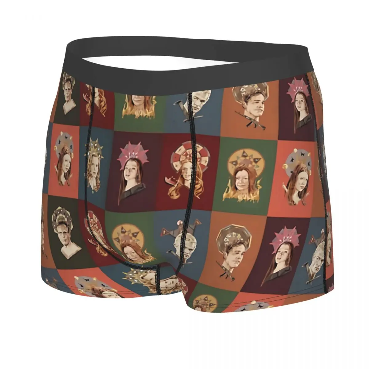 The Saints Of Sunnydale Men Boxer Briefs Buffy the Vampire Slayer Highly Breathable Underpants Print Shorts Birthday Gifts